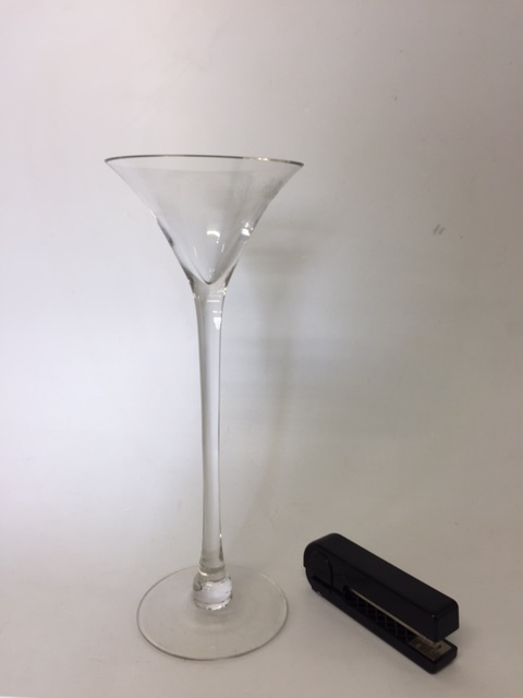 GLASS, Oversized Martini Glass - 15cm D x 40cm H